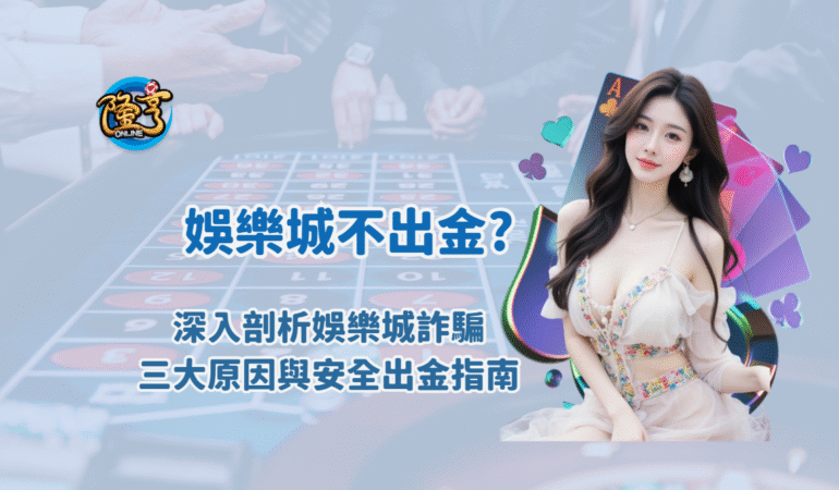 娛樂城不出金算是娛樂城詐騙嗎？深入剖析三大原因與安全出金指南