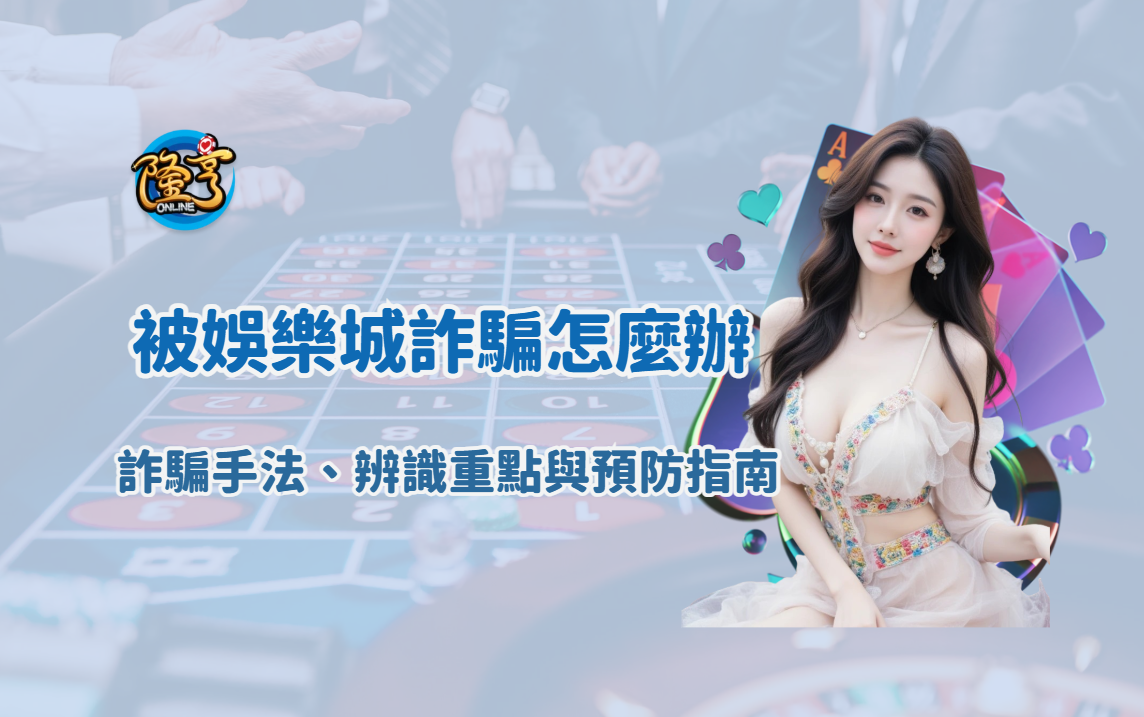 被娛樂城詐騙怎麼辦？專業分析：詐騙手法、辨識重點與預防指南